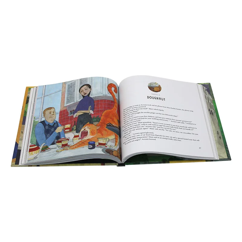  Книжное производство цветные детские окраска животных с картинками чайник книги историями на английском языке комплект для