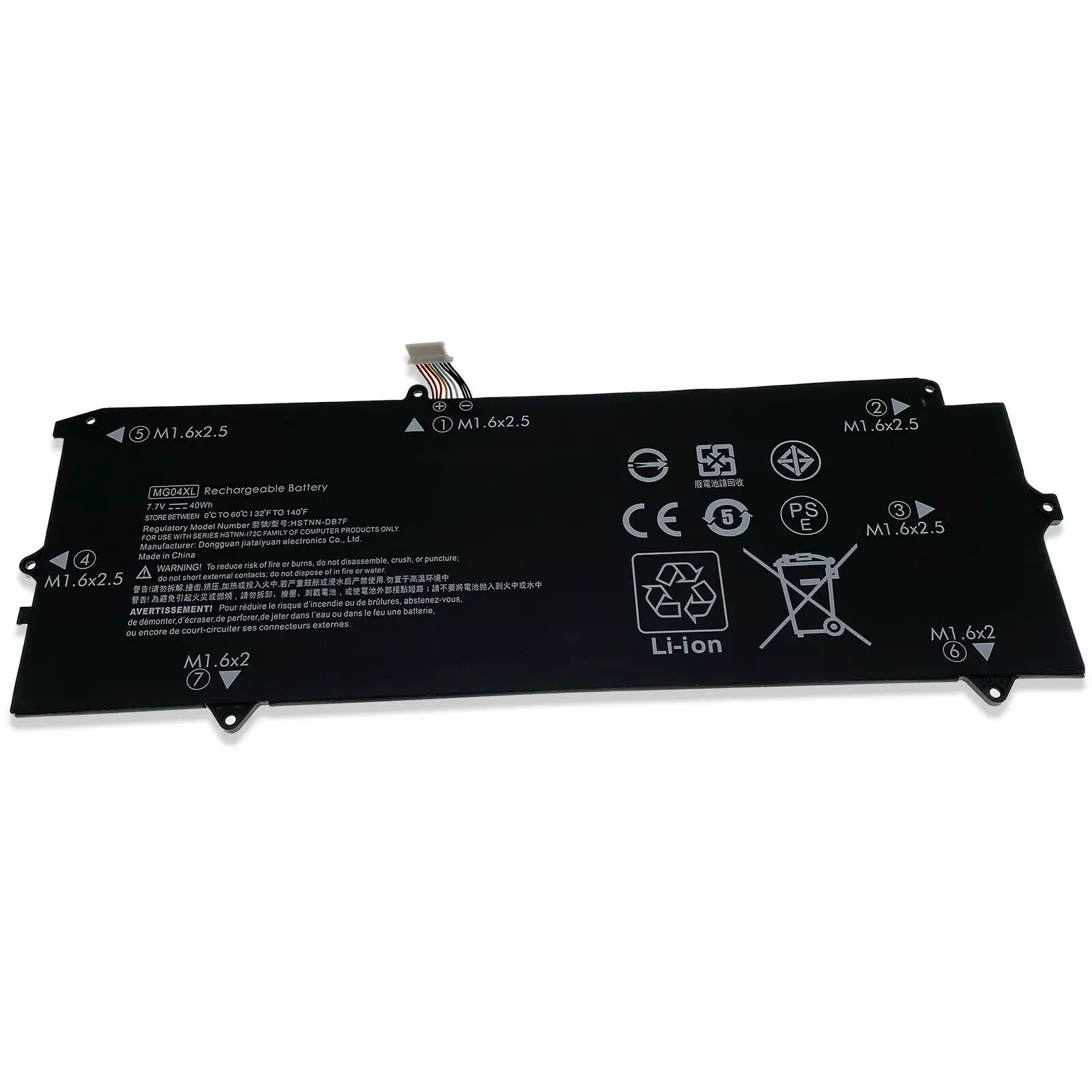 Replacement laptop battery for HP Elite X2 1012 G1 Series MG04XL