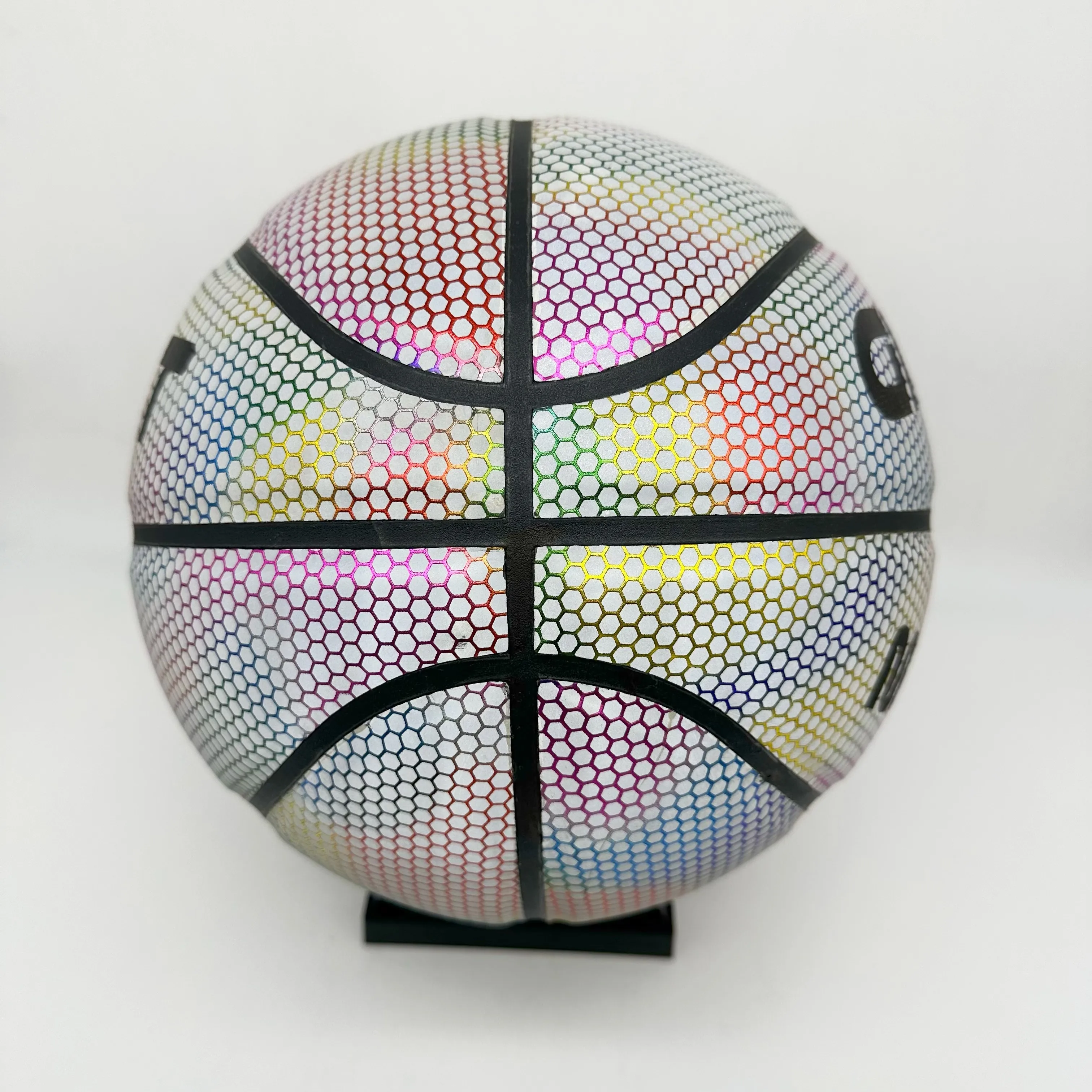 Factory Direct Standard Size 7 Reflective PU Basketball for Training and Match High Quality Basketball