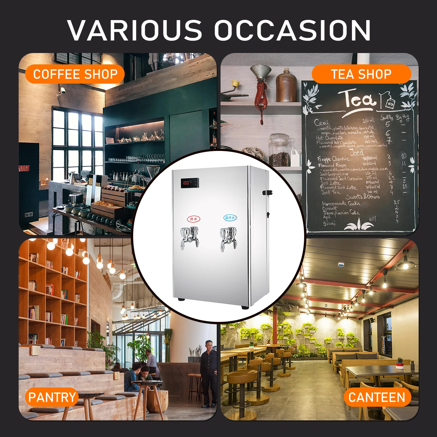 China kitchen purified water purifying machines housing dispenser accessories smart water drinking pipeline machine for factory