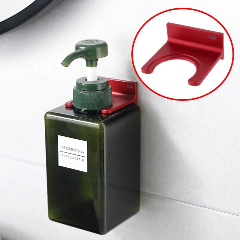 Bathroom Accessories Liquid Wall Mounted Metal Bathroom Brackets For Soap Dispenser Bathroom Luxury Soap Dispenser Holder