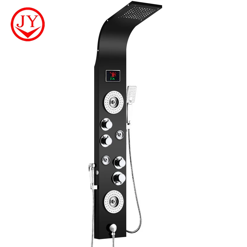 Shower panel factory price shower set bathroom wholesale commercial multifunctional modern bathroom shower