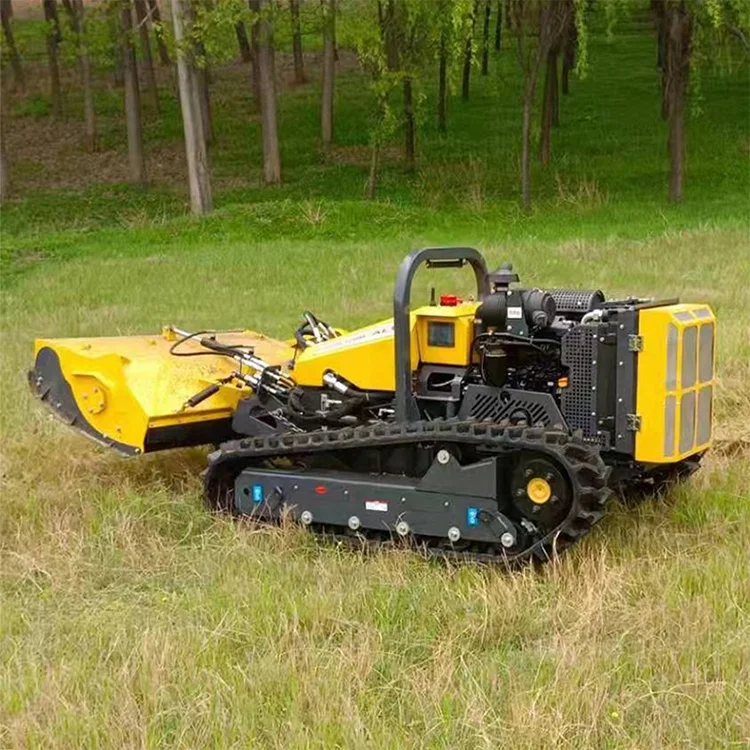 Multifunction individual adjustable mower carrier machine remote controlled mowers