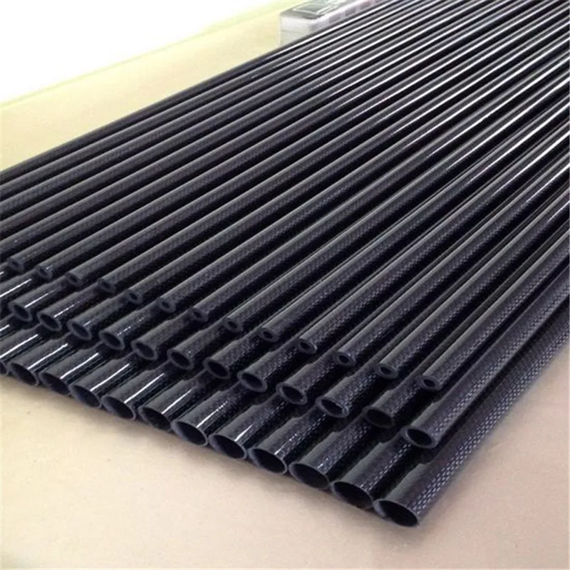 3m long hang glider carbon fiber tube 40mm 50mm 3k carbon fiber tube color hang glider carbon fiber tube