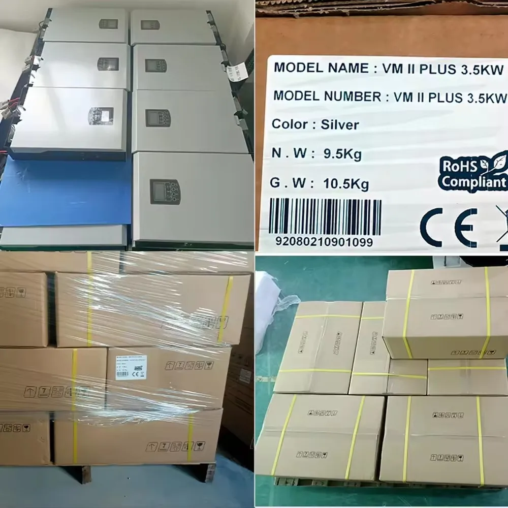 1KW Pure Sine Wave Inverter 12V Off Grid Inverter 1000VA with MPPT Solar Charger