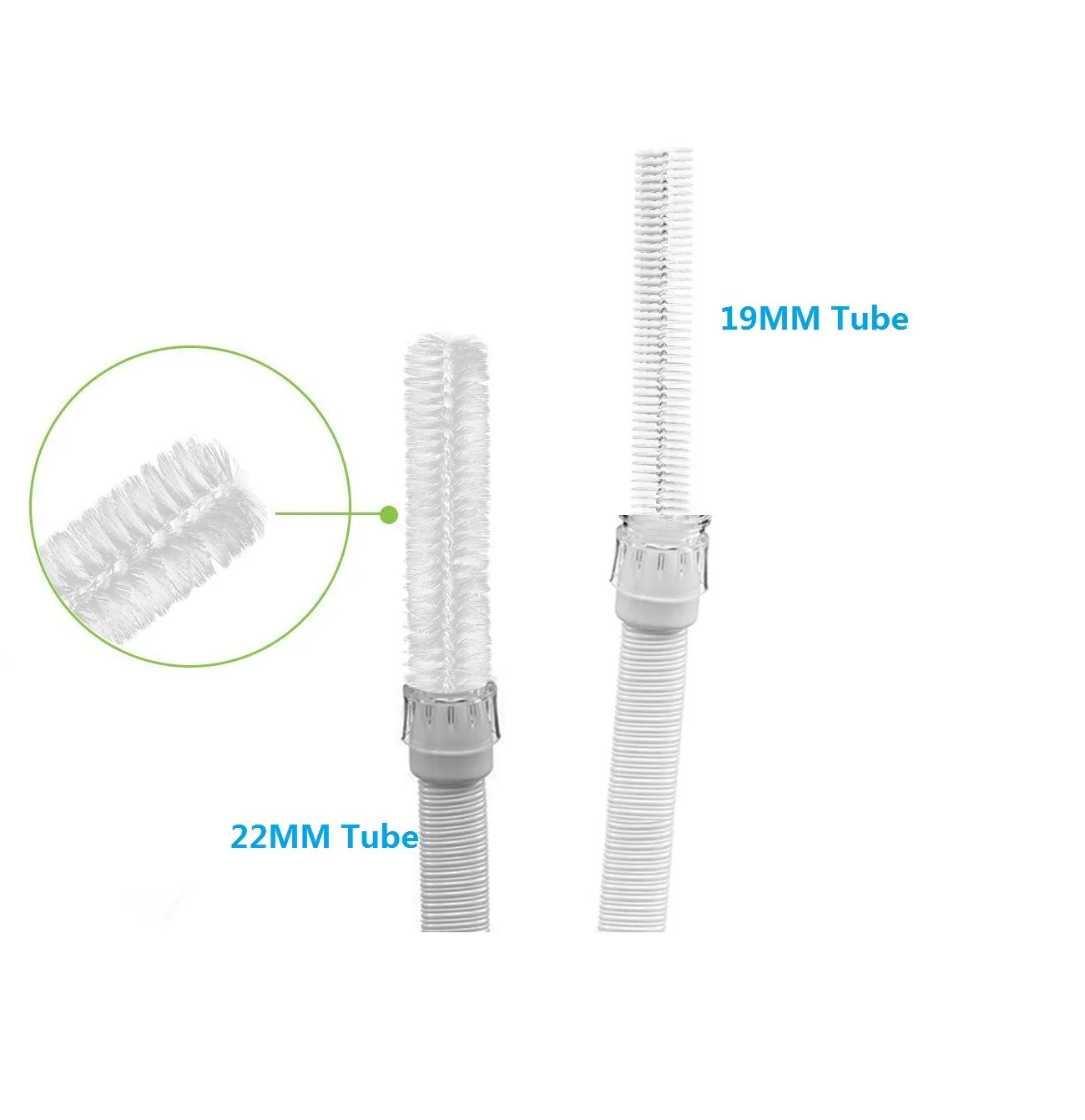 Ventilator CPAP/BPAP Universal Breathing Tube Cleaning Brush