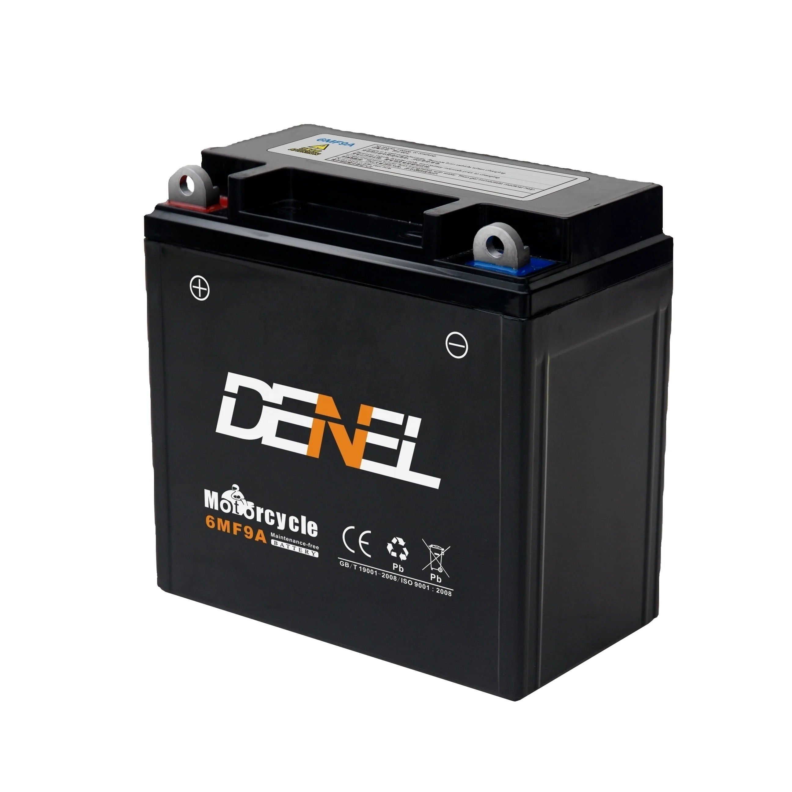 South east of Asia DENEL bateria de moto ytx9-bs/6mf9a sealed maintenance free battery 12v9 lead acid starter motorcycle battery