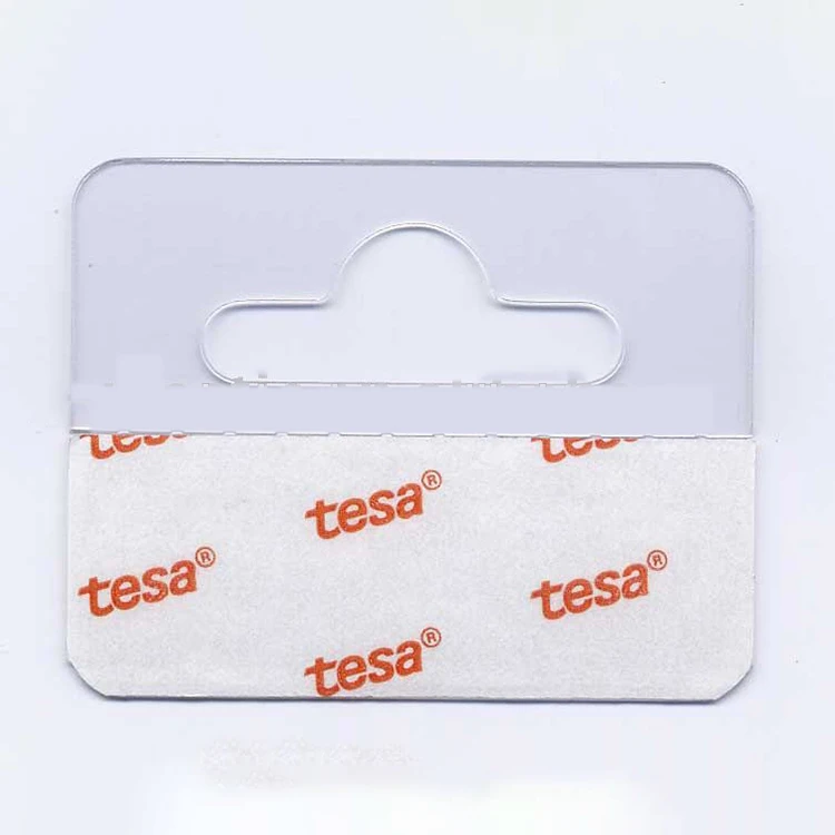 Packaging Adhesive Hang Tabs PVC Hang Tabs Pet Hang Tab