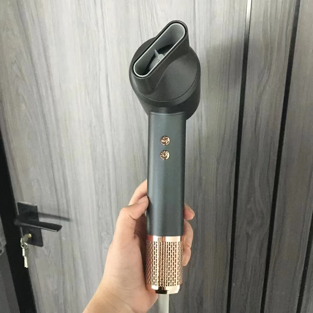 High wind hair care 2400w high power hair dryer blue light care quick drying automatic power off protection 2024 new product