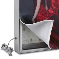 Unisign MAX 5m pvc free textile pearl backlit fabric, samba backlit textile, pvc coated textile