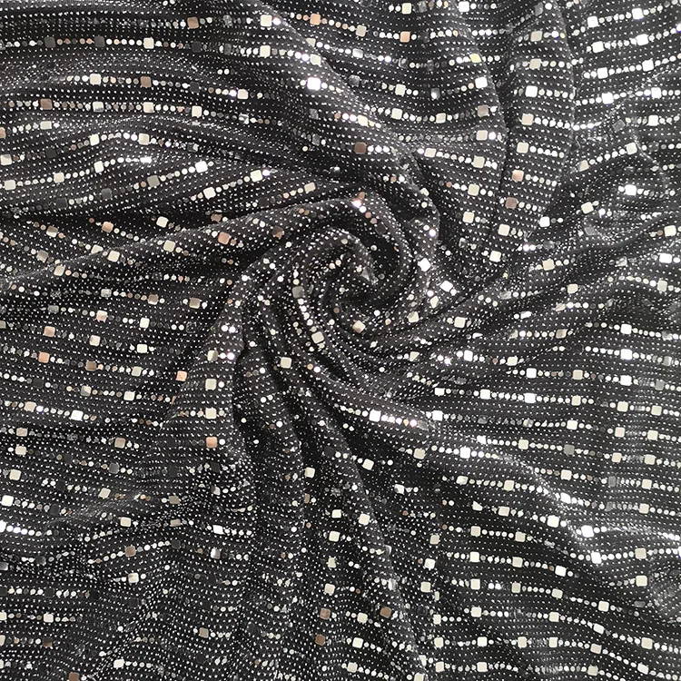 
OL Temperament Sexy Elegant Black Rhinestone Sequins Thin Party African Women Dress 