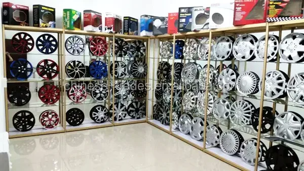 Full Set 4 pcs Plastic Car Hubcaps Rims Cover Caps Universal Car Wheel Cover 13 Inch 14 Inch 15 Inch 16 Inch