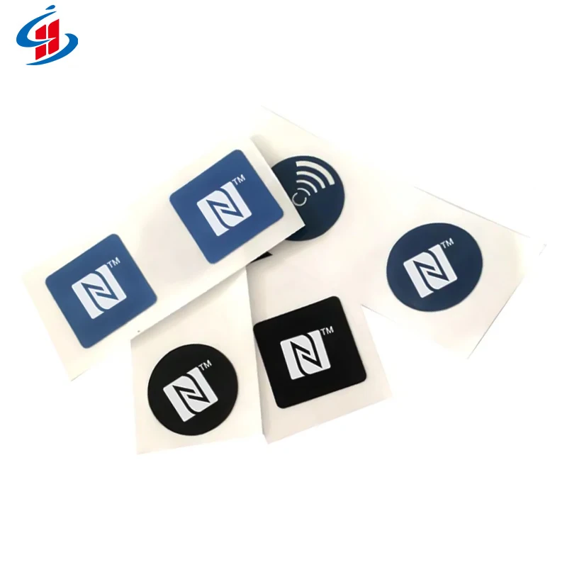 Custom Logo NFC Sticker 215 Anti Metal NFC Sticker For Social Media Sharing