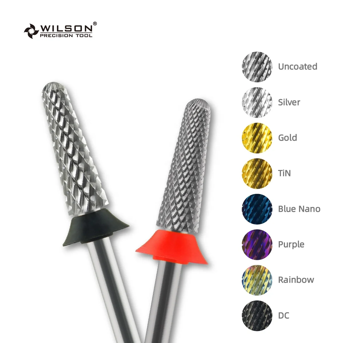 4.0mm Cone Bits Uncoated Hot Sale Best Selling nail drill bit set High Quality carbide nail drill bit