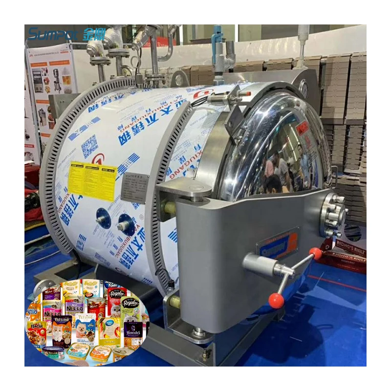 small mini pet food in pouch lab retort machine for sale