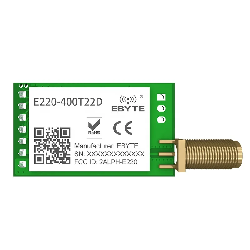 E220-400T22D 433MHz LoRa Module LLCC68 Chip 22dBm DIP Long Range Communication Wireless Serial Port Module UART Rf LoRa