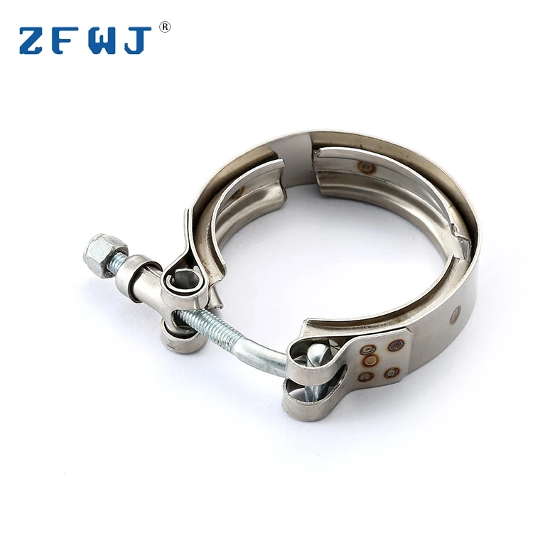 52-58mm high strength T bolt barrel hardware hose clamp