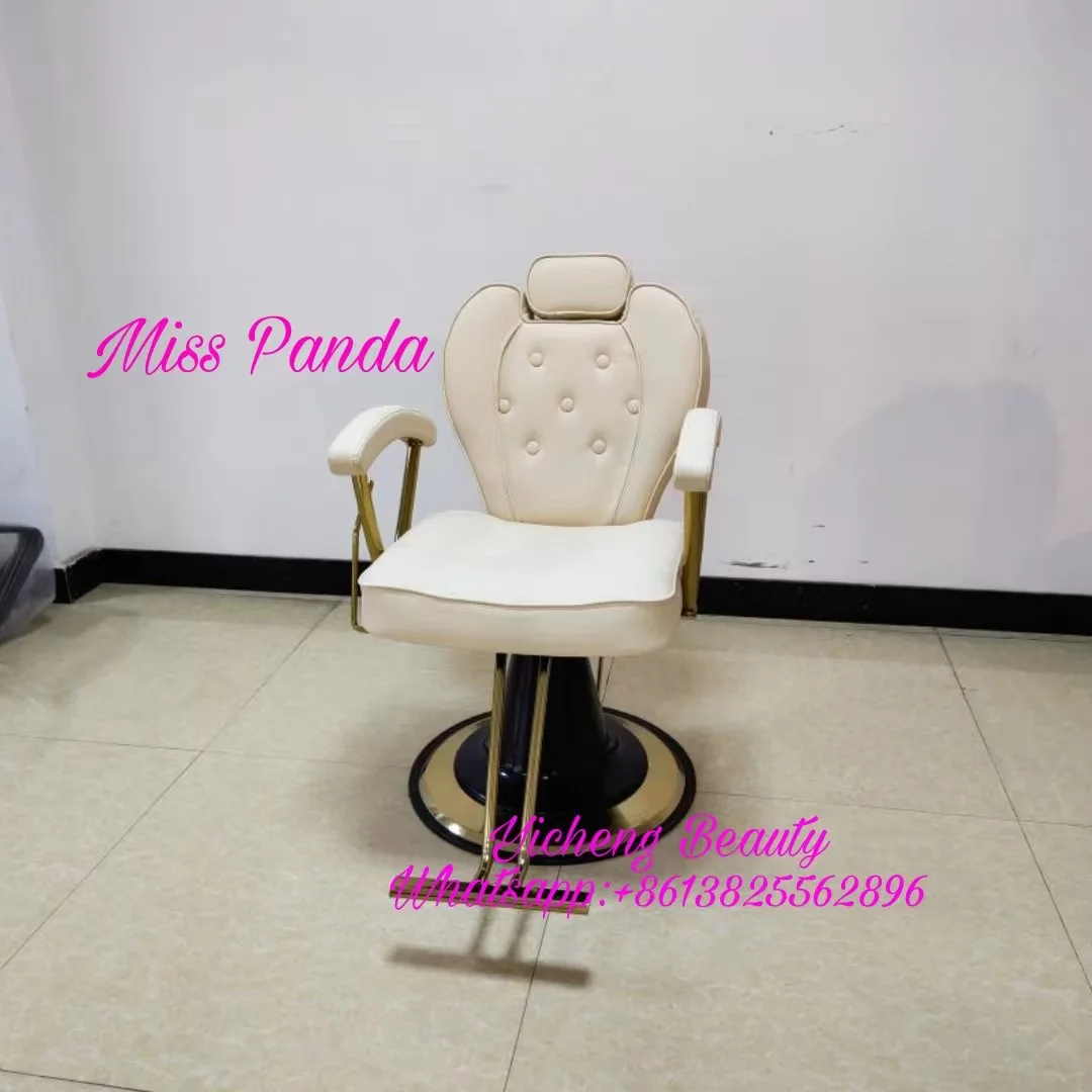 Lowest Price purple salon styling chairs antique style salon chairs reclining salon styling chair for sale CHINA