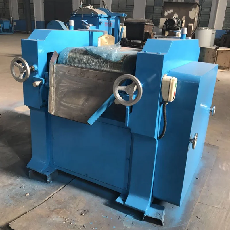Hydraulic manual excellent exact 50 ointment mill used nano paint printing ink three roll mill machine