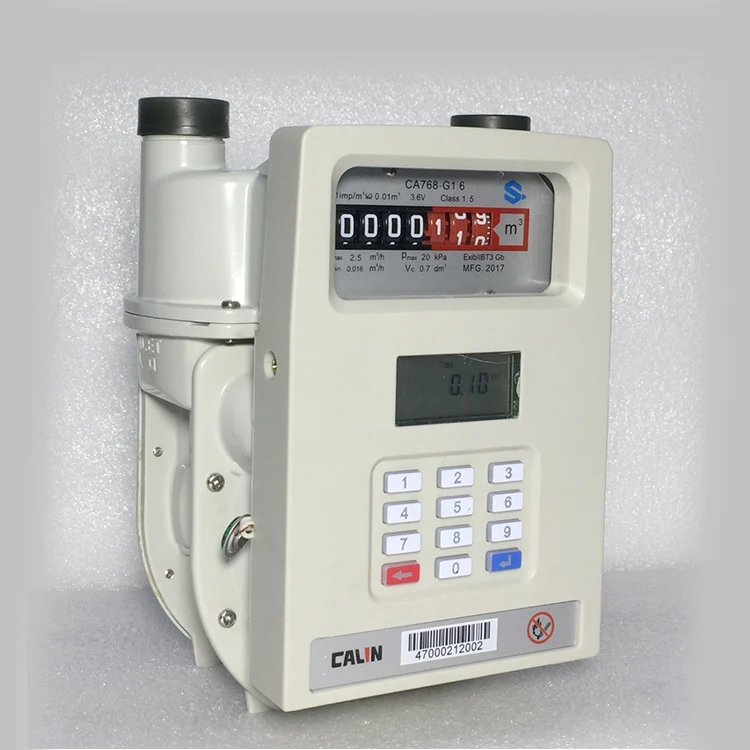 High Quality Low Price 20 Digits Code Lpg Gas Sts Standard Keypad Token Prepaid Gas Meter