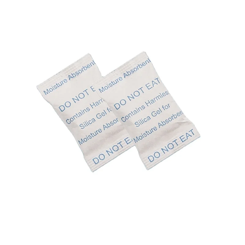 Silica Gel Absorbent Drying Agent 0.5G 1G Silica Gel White Beads Silica Gel Desiccant Bags  food grade