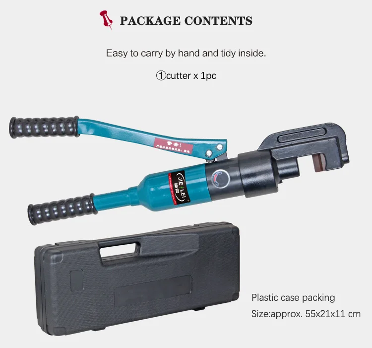 MRC-22 MRC-16 manual hydraulic rebar cutter tool for rebar mild steel