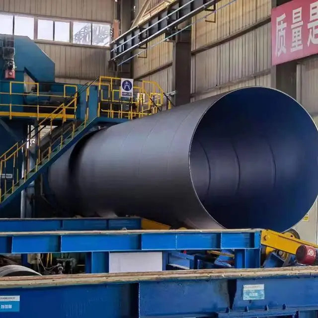 SSAW Steel Pipe welded used for Water, Oil, Offshore Piles, EPC Construction Projects