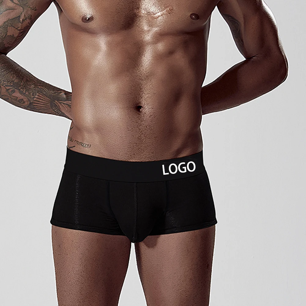 wholesale brand breathable cotton boxers for men underwear boxers cotton fashion printing