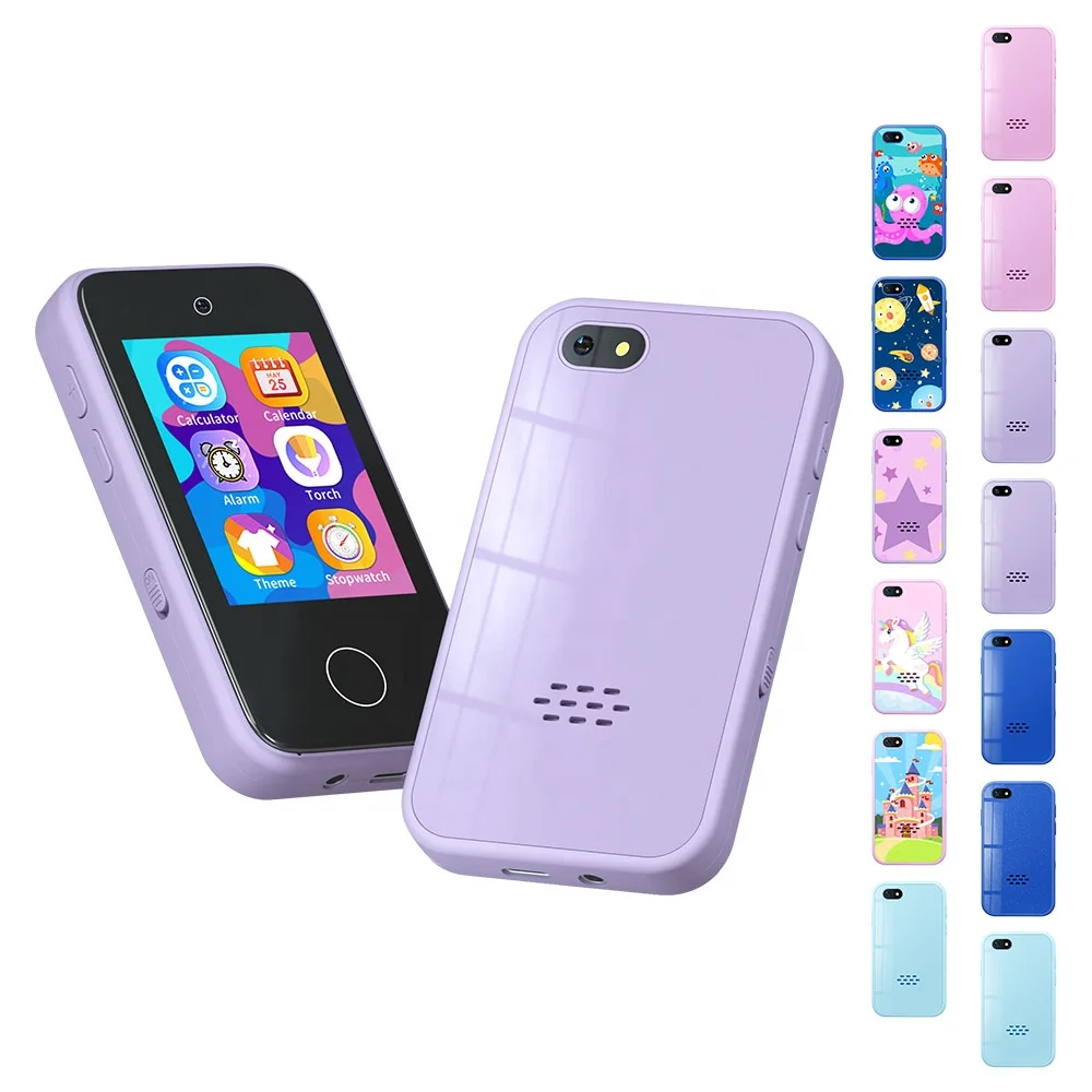 YMX PH05U with PVC Back Sticker Electronic Electron Electronics Toys Smart Phone Indoor Smartphone for Kids Child Children Baby