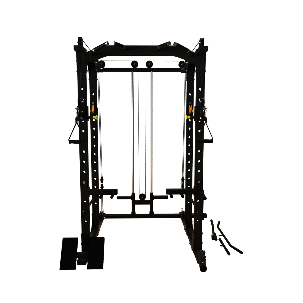 All in One Sports Equipment Multi Function Cable Machine Gym Equipment Power Rack Comprehensive Fitness Exercise