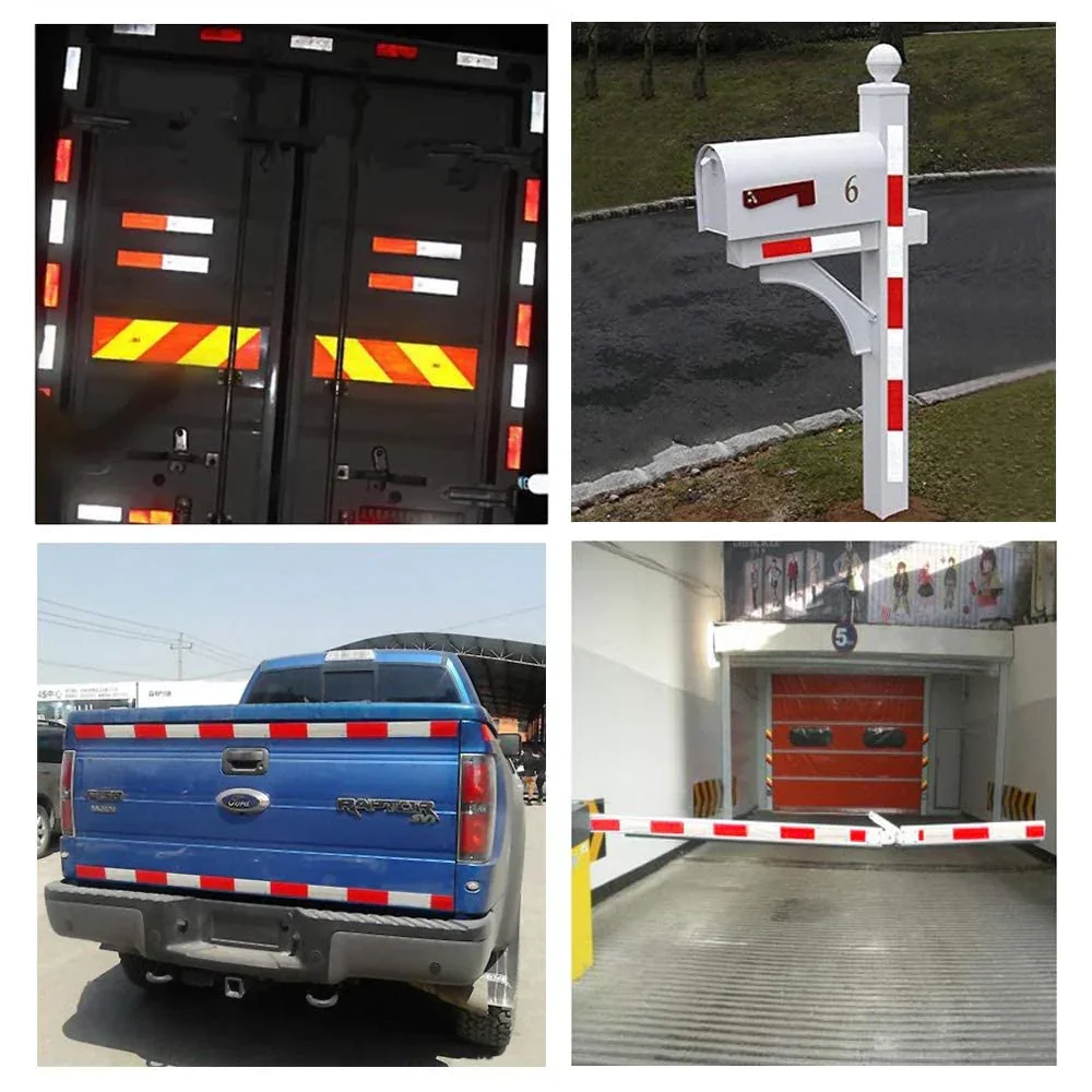 Safety PET Diamond Grade Conspicuity Reflective Retro Adhesives Reflective Warning Product Tape DOT-C2 For Truck