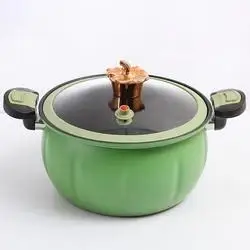 MU New Style Large Capacity Soup Pot Medical Stone Coating Non-stick Pot Pumpkin Soup Pot Micro Pressure Cooker Popular