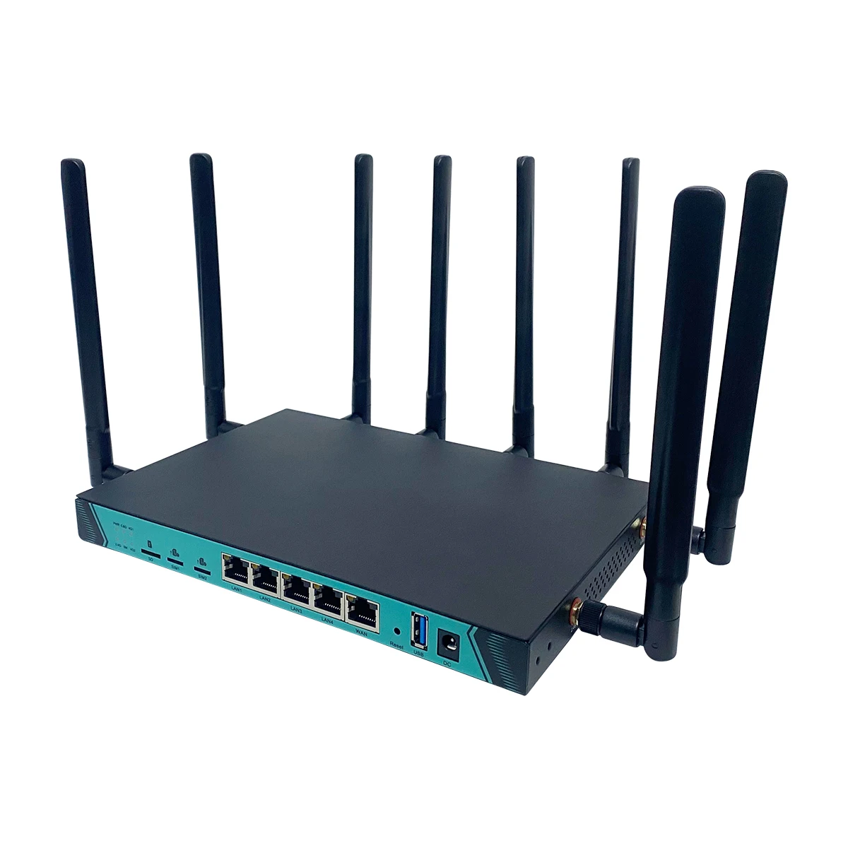 2023 New Arrival 1200Mbps 4G Industrial CPE Modem Load Balance Dual SIM 3G 4G LTE Cellular Router