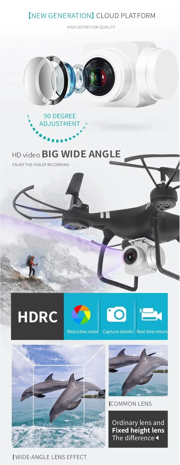 Gps Drone With Camera 4k Hd Camera Drone Gps Follow Me
