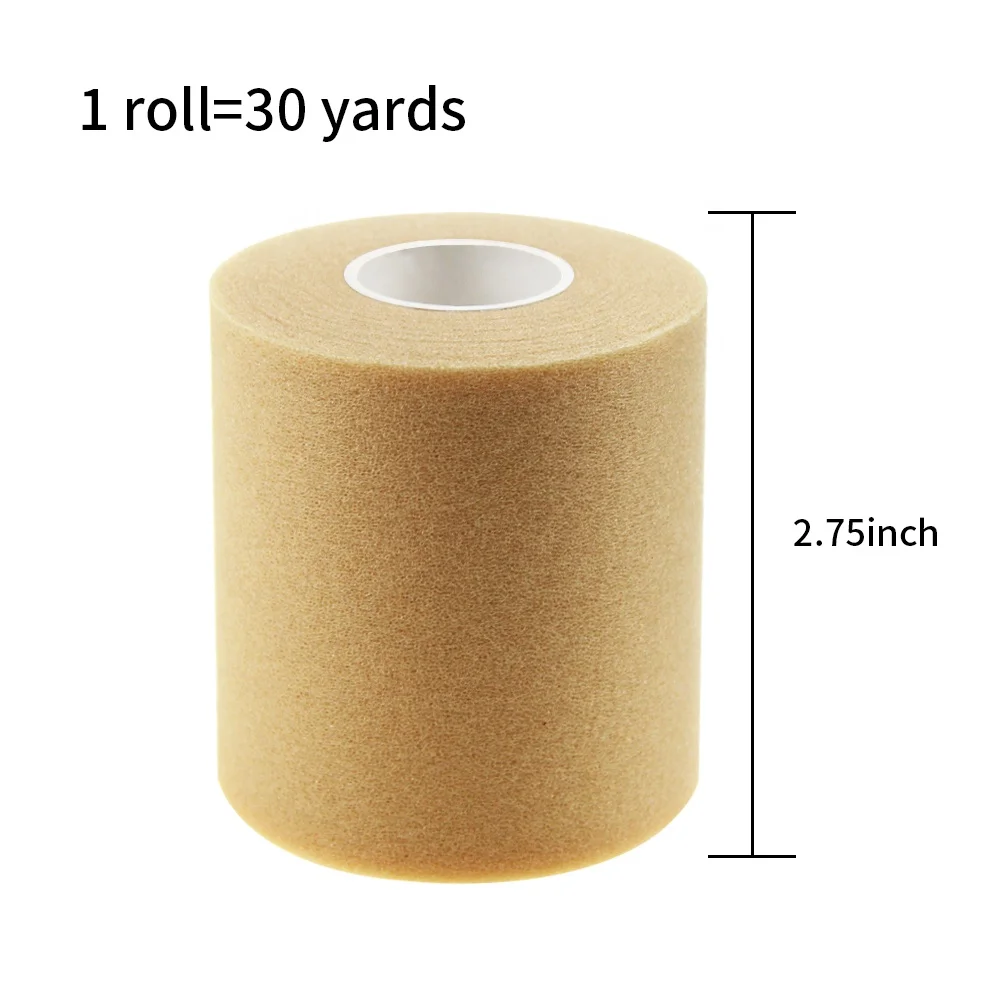 Polyurethane compression therapy tape athletic Tape sponge under-wrap tape for wrist and ankle