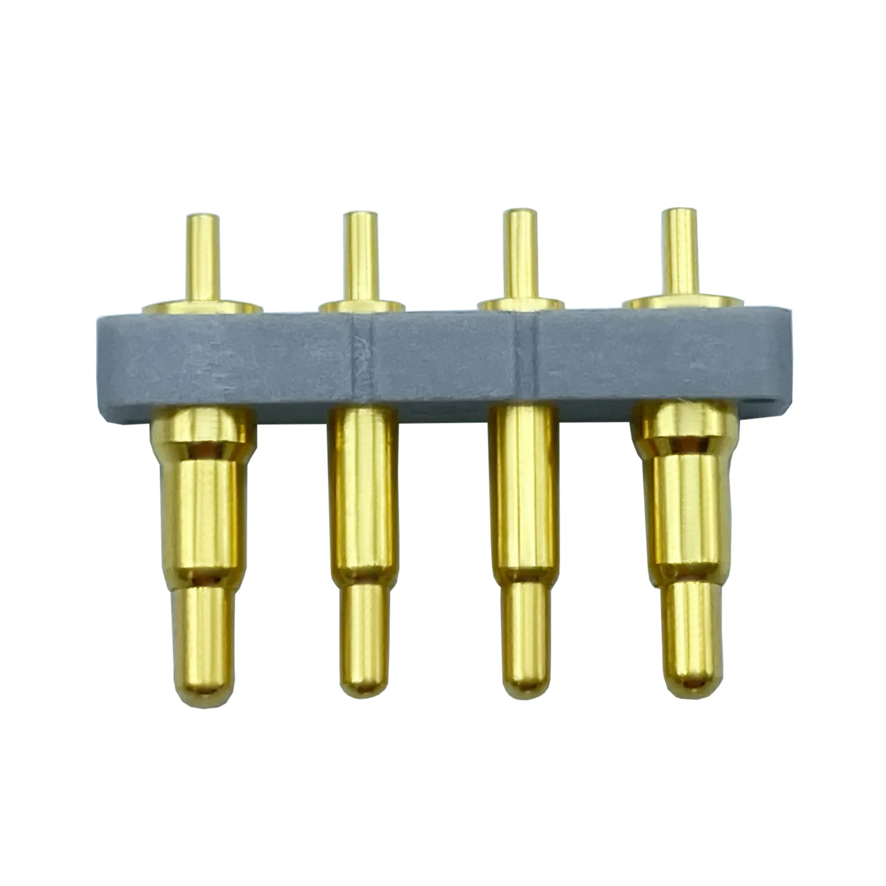 
DIP Moveable Waterproof Spring Pogo Pin Connector Pitch 4MM For USB PCB Dock Cable Charger Keyboard Smart Watch Battery 