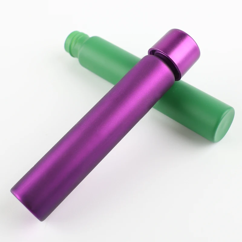 116Mm 125Mm 120Mm Child Proof Screw Top Glass Tube with Custom Stickers