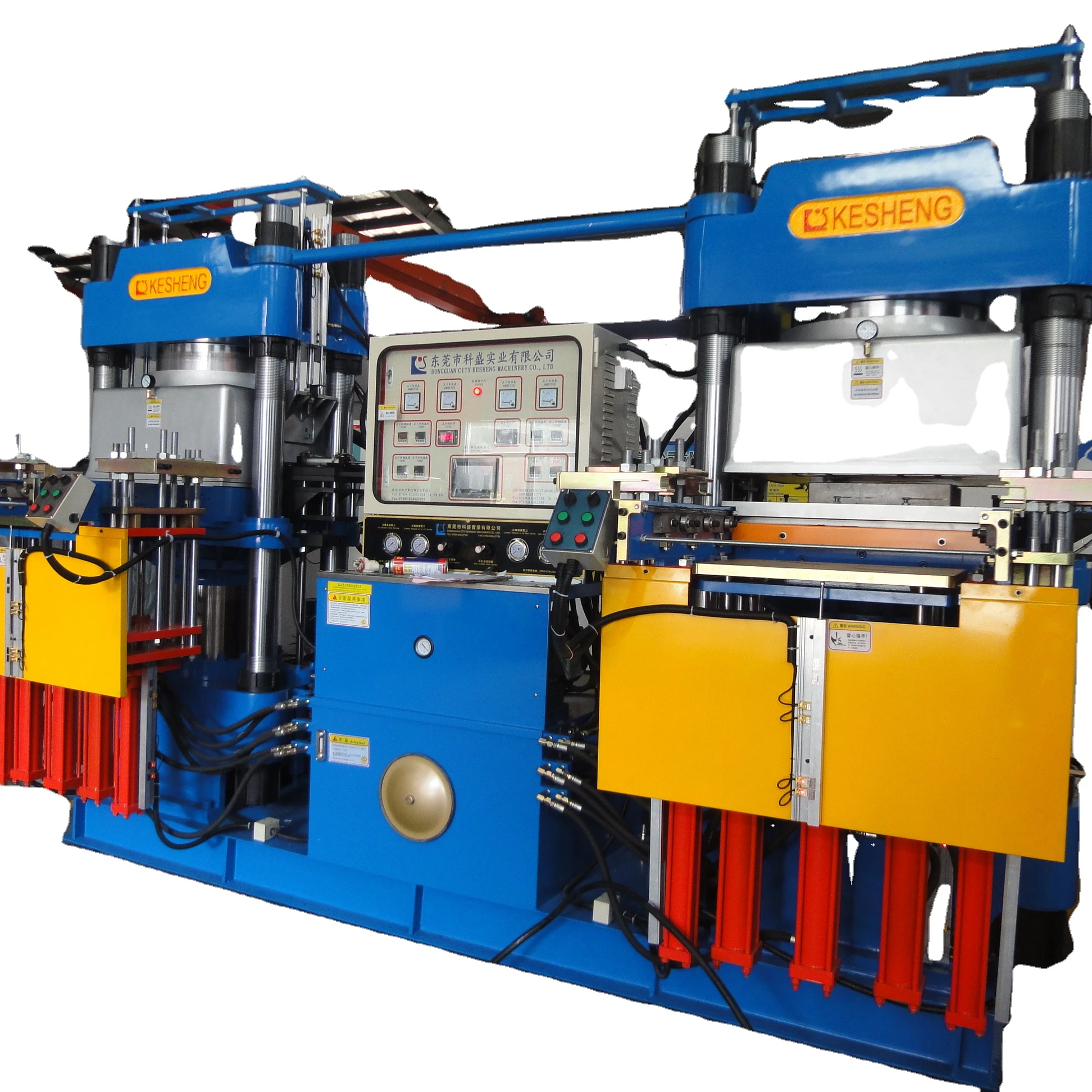 Automatic vacuum 4RT hydraulic molding machine rubber silicone making machinery Vulcanizer Machine auto parts rubber fasteners