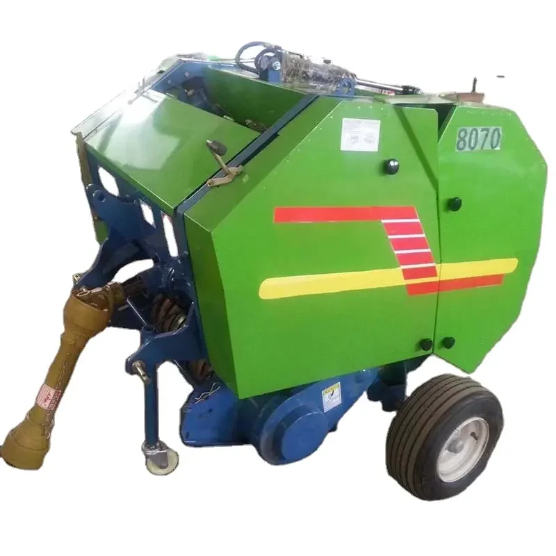 YLRD series new agricultural round straw baler, hydraulic straw harvester compactor, baled hay straw fur compactor
