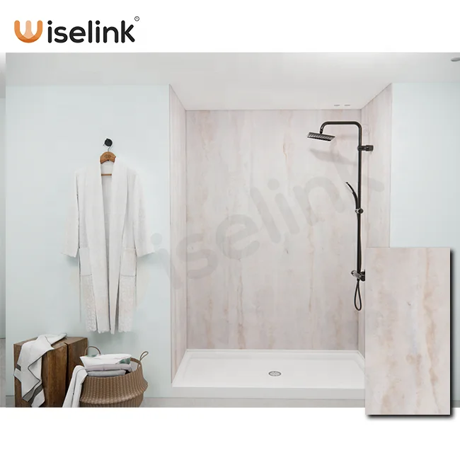 Современная настенная панель для душа Wiselink искусственный камень гостиниц ванных комнат душевая