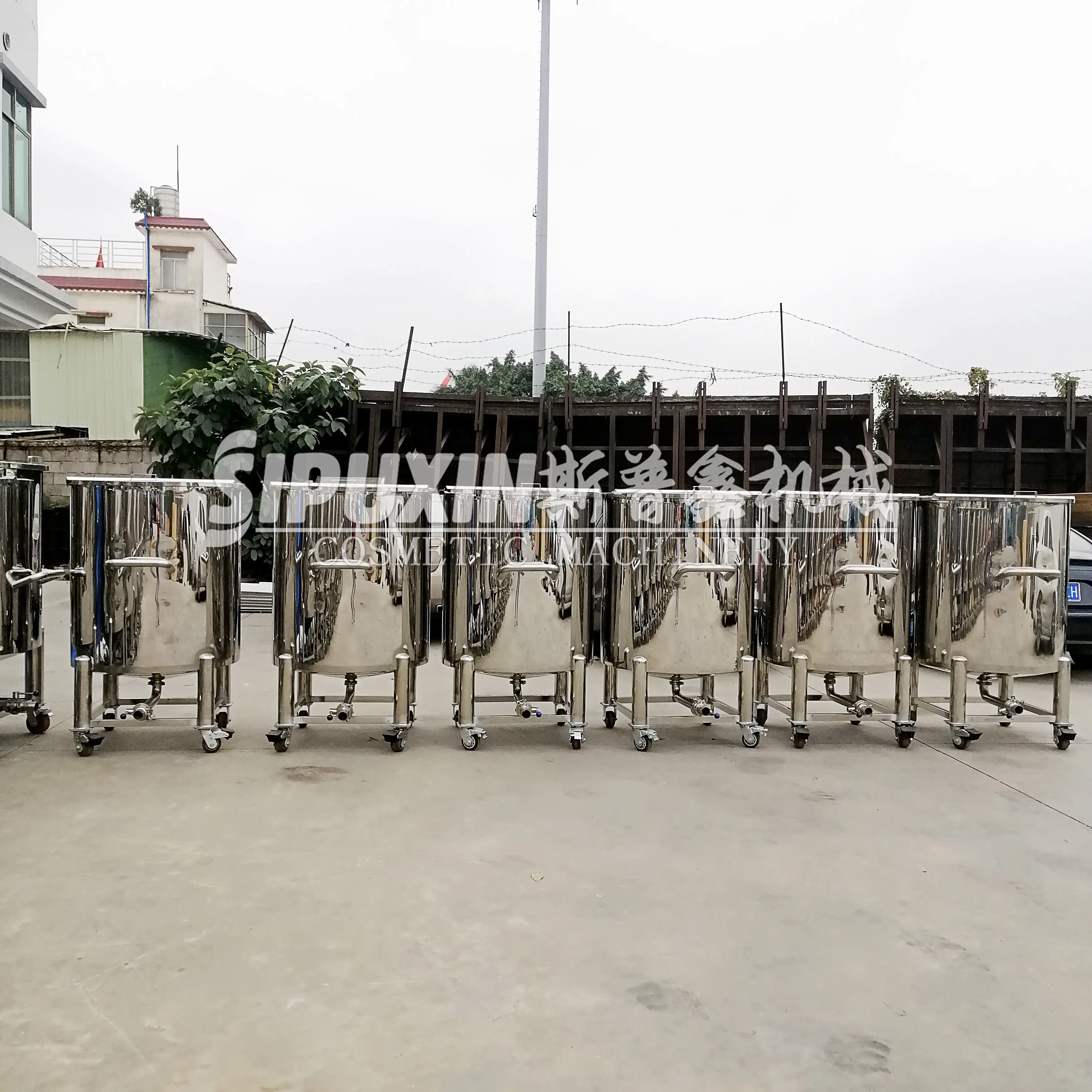 Hot stainless steel palm oil water tank price 1000 liter