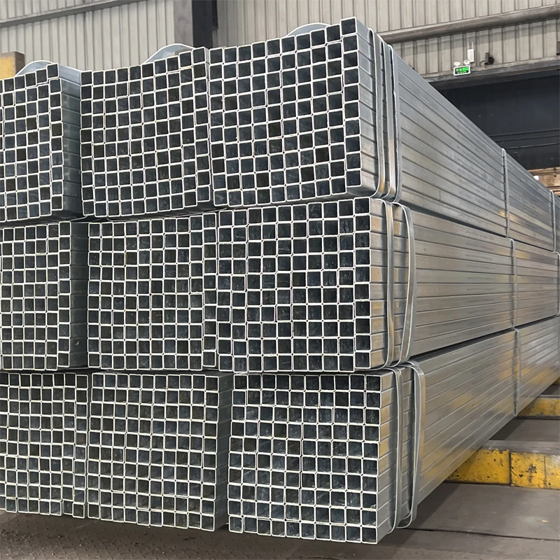 gi galvanized steel square hollow box section pipe 1 inch price