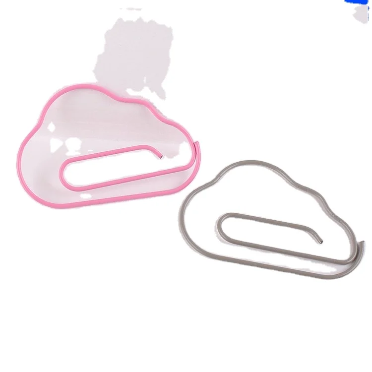 Stargood office use color coated cloud paper clips