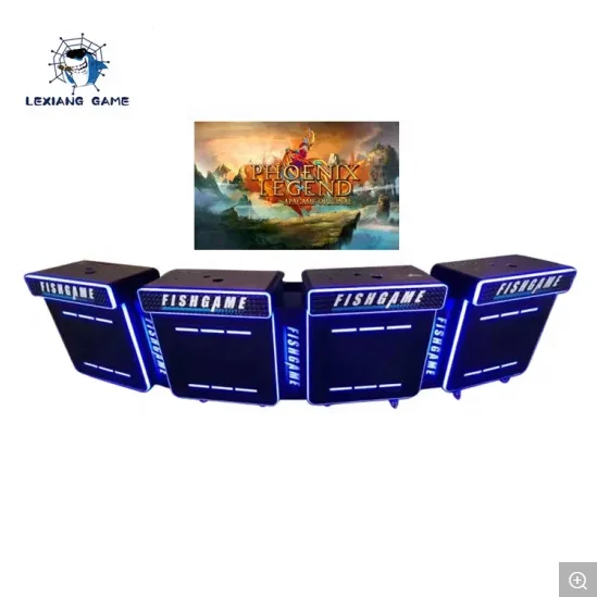Phoenix Legend Mechanical Centipede Arcade 4 Players Skilled Fishing Hunter Shooting Fish Game Machine
