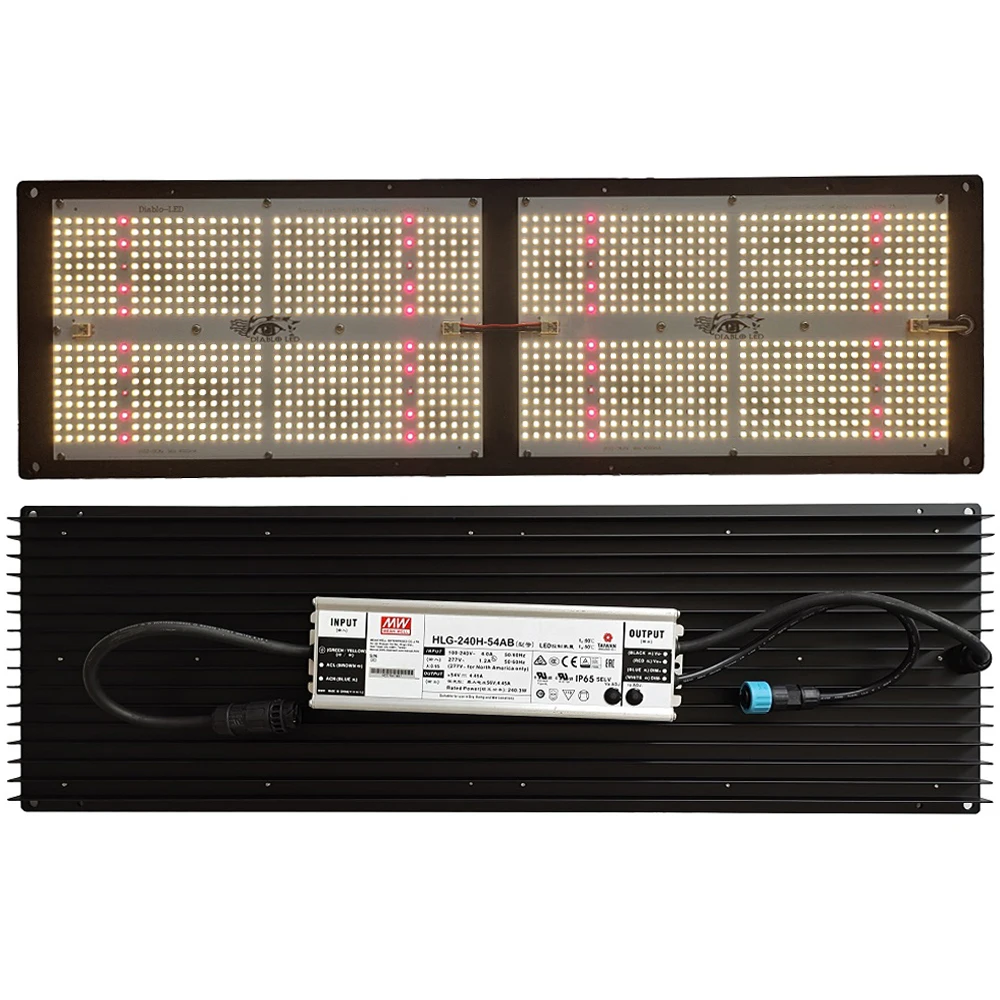Высокоэффективная Светодиодная лампа для выращивания Samsung Diablo QB648 V2 LM301H LH351H 660 нм 730