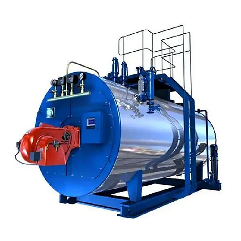 High quality 0.5 1 1.5 2 3 4 ton diesel oil gas fired steam boiler for Bangladesh