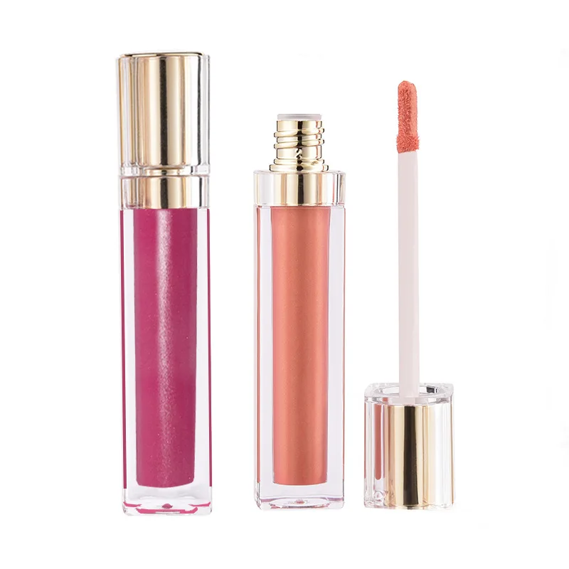 Make-up Wholesale Bulk Glitter Clear Lipgloss Private Label 64 Color Moisturizing Shimmer Lip Gloss