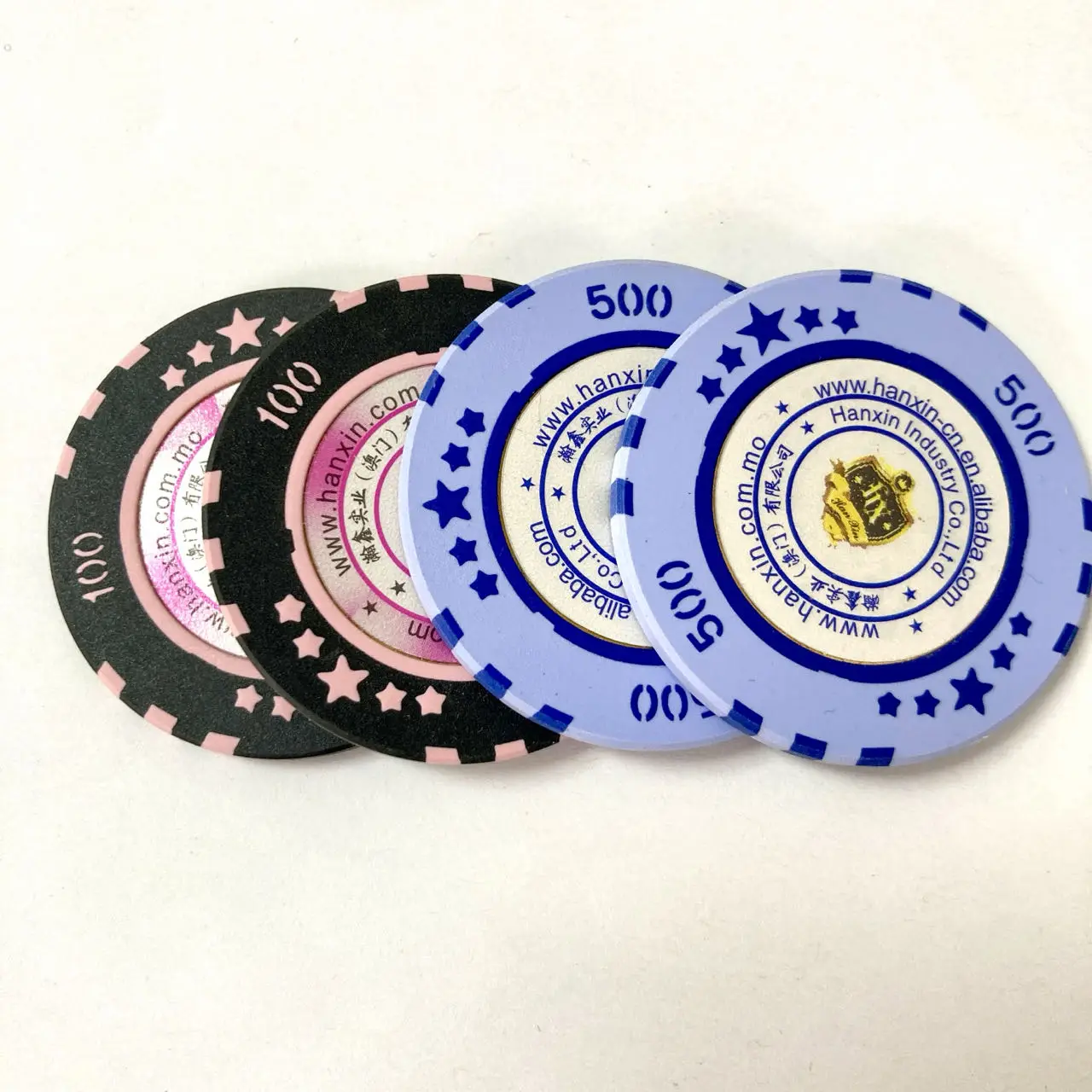 Han Xin New Arrival 14 grams Casino Clay Poker Chips