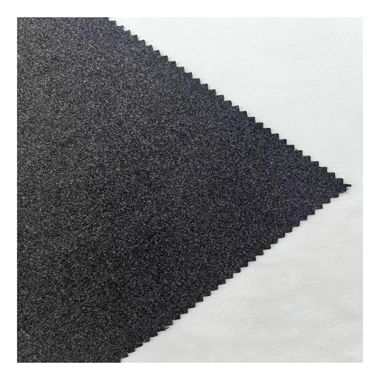 High Quality Stretch  Brushed Interlock 90%Polyester 10%Spandex Sports Fabric for Women Yoga Leggings Set