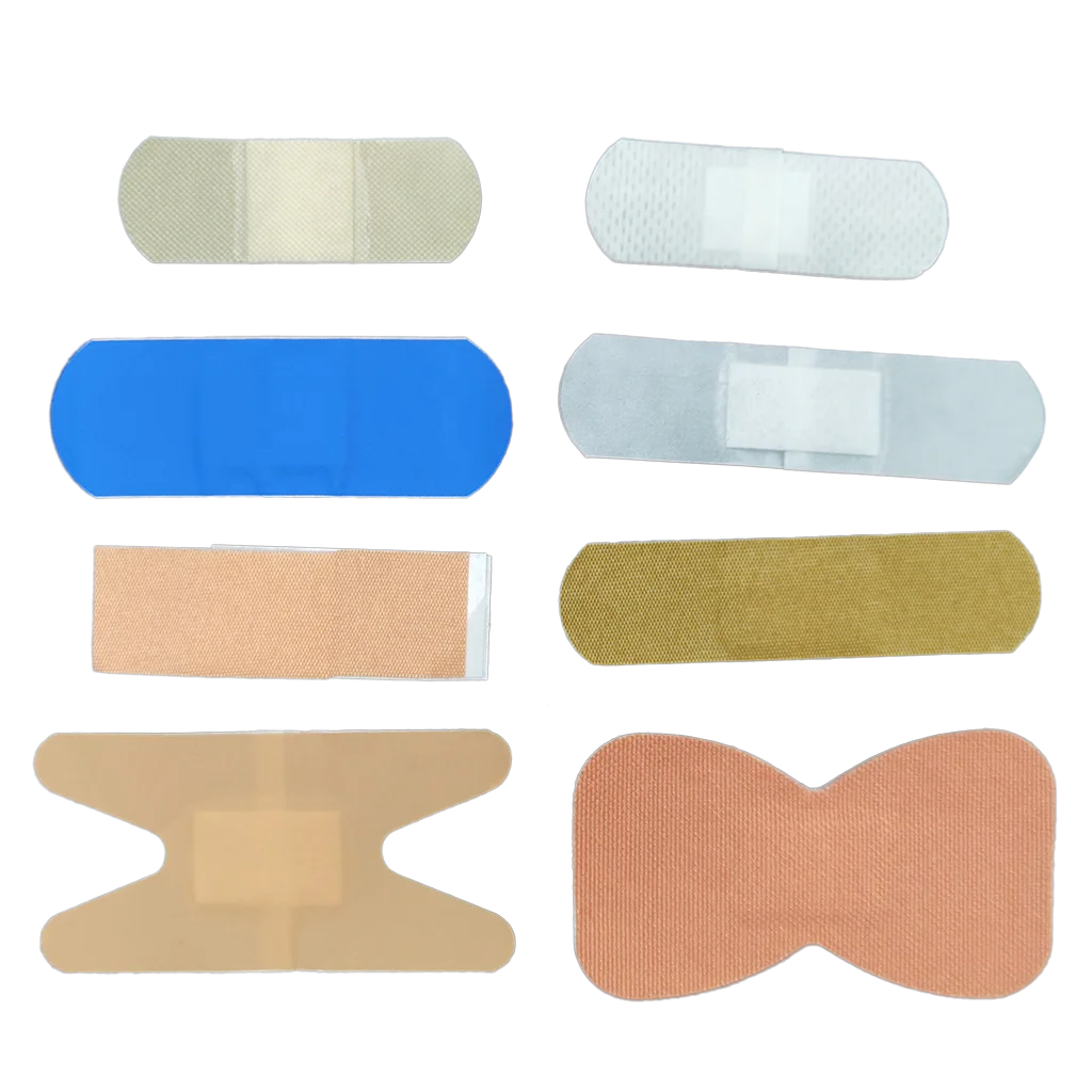 Медицинский цветной PE клейкий бандаж/бандаж